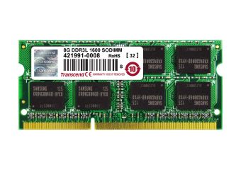 Transcend - 8GB - DDR3L - 1600MHz - SO DIMM 204-PIN