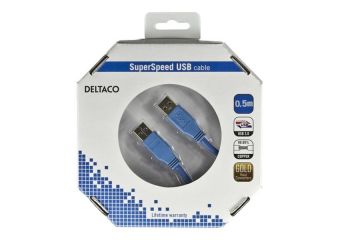Deltaco USB-kabel