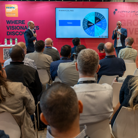 Busy conference theatre