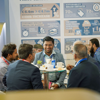 Members on Club FESPA stand