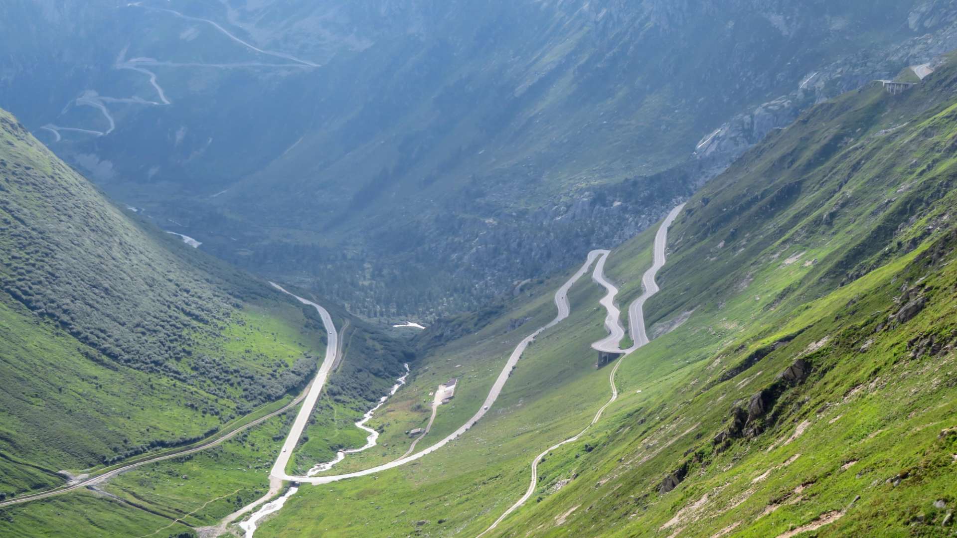 Fukastrasse and Grimsel Pass Alpine Motorcycle Tour
