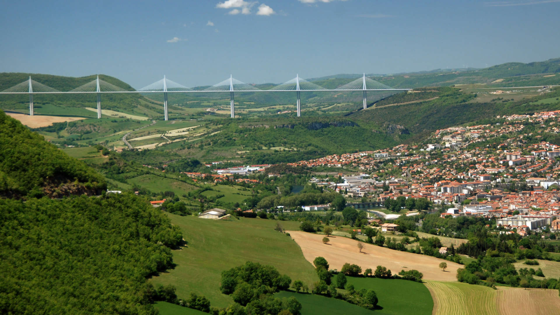 Millau Bridge from a distance