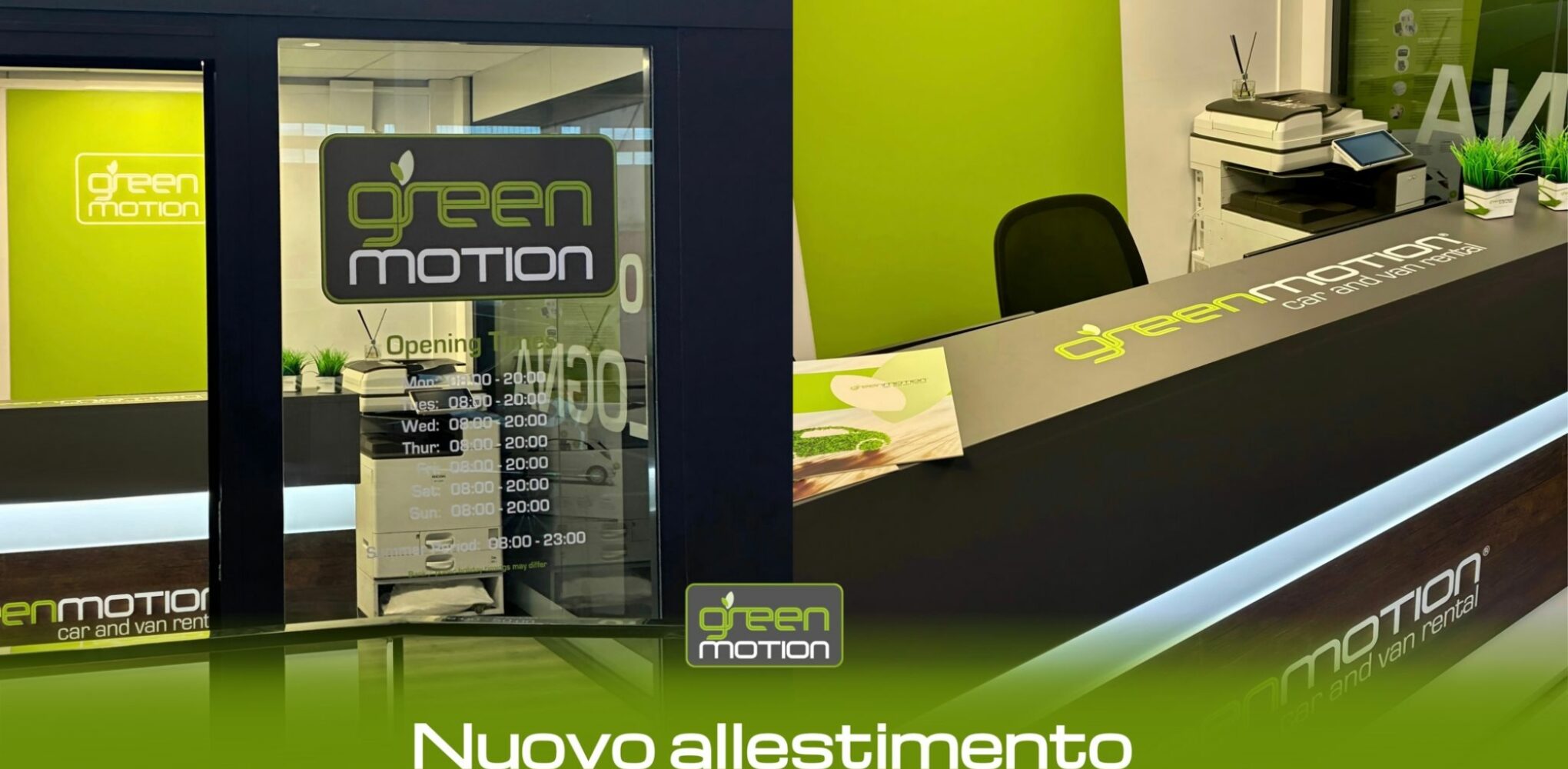 Nuovo allestimento Bologna Aeroporto