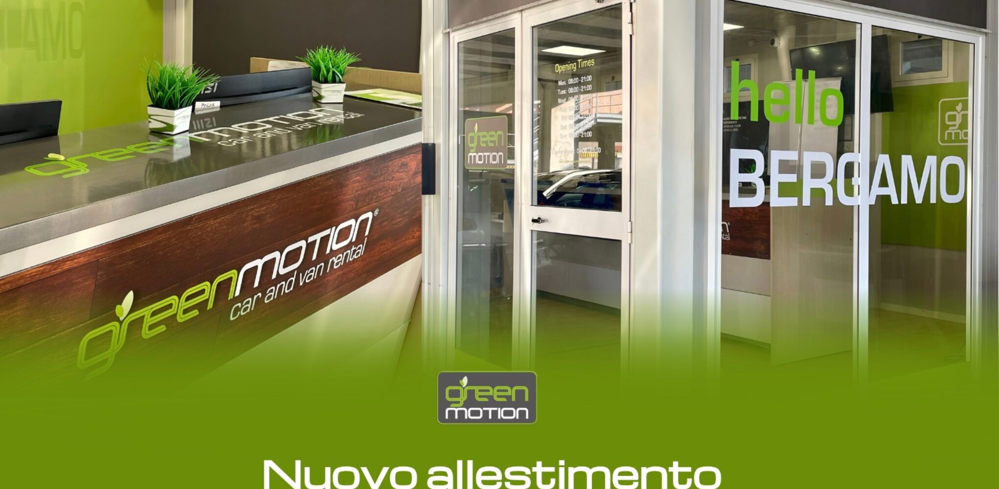 Nuovo Allestimento Bergamo Aeroporto