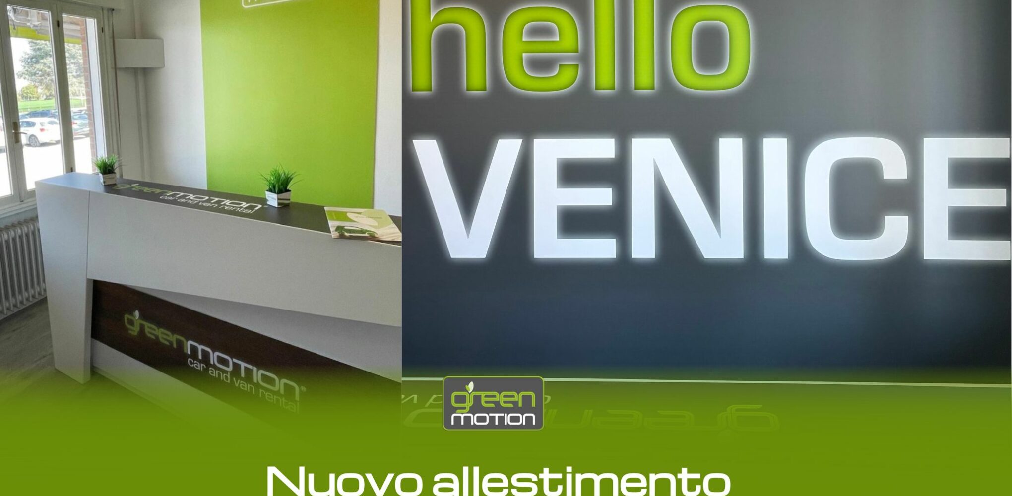 Nuovo allestimento Venezia Aeroporto