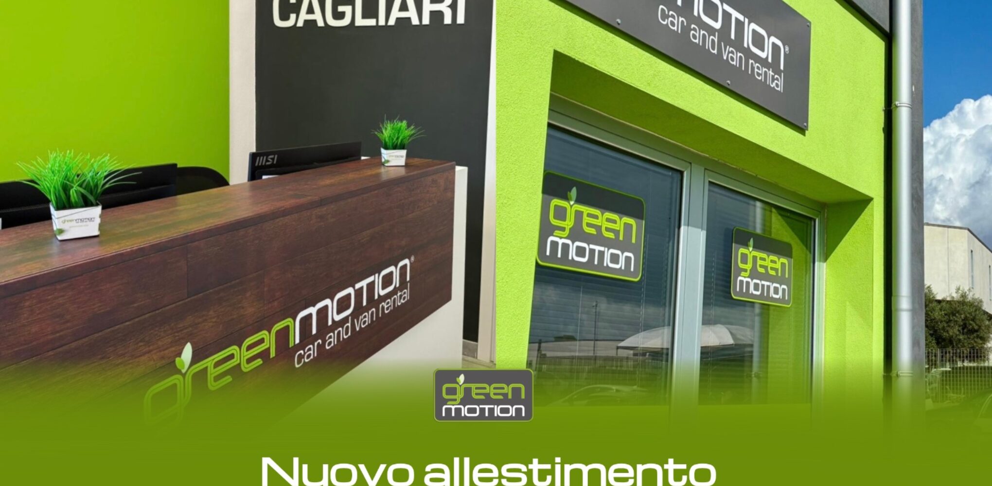 Nuovo allestimento Cagliari Aeroporto