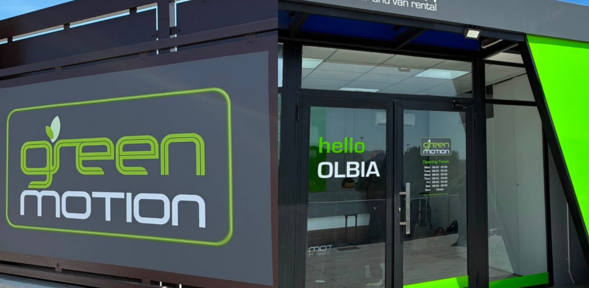 Nuovo allestimento Olbia Aeroporto