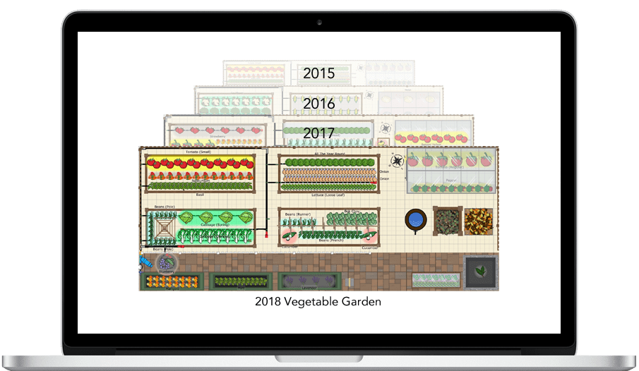 Vegetable garden plan history