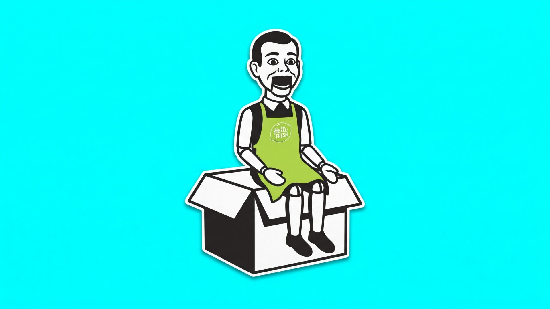 Illustration for HelloFresh runs 56% of its live Meta ads from creators' handles