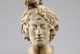 An Ancient Greek bust of Medusa the Gorgon