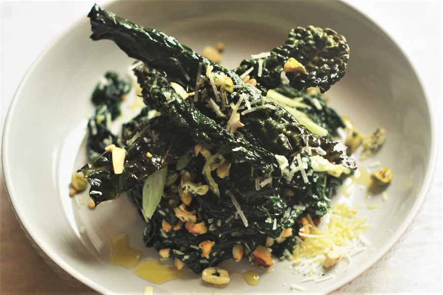 Cavolo Nero and Parmesan Salad