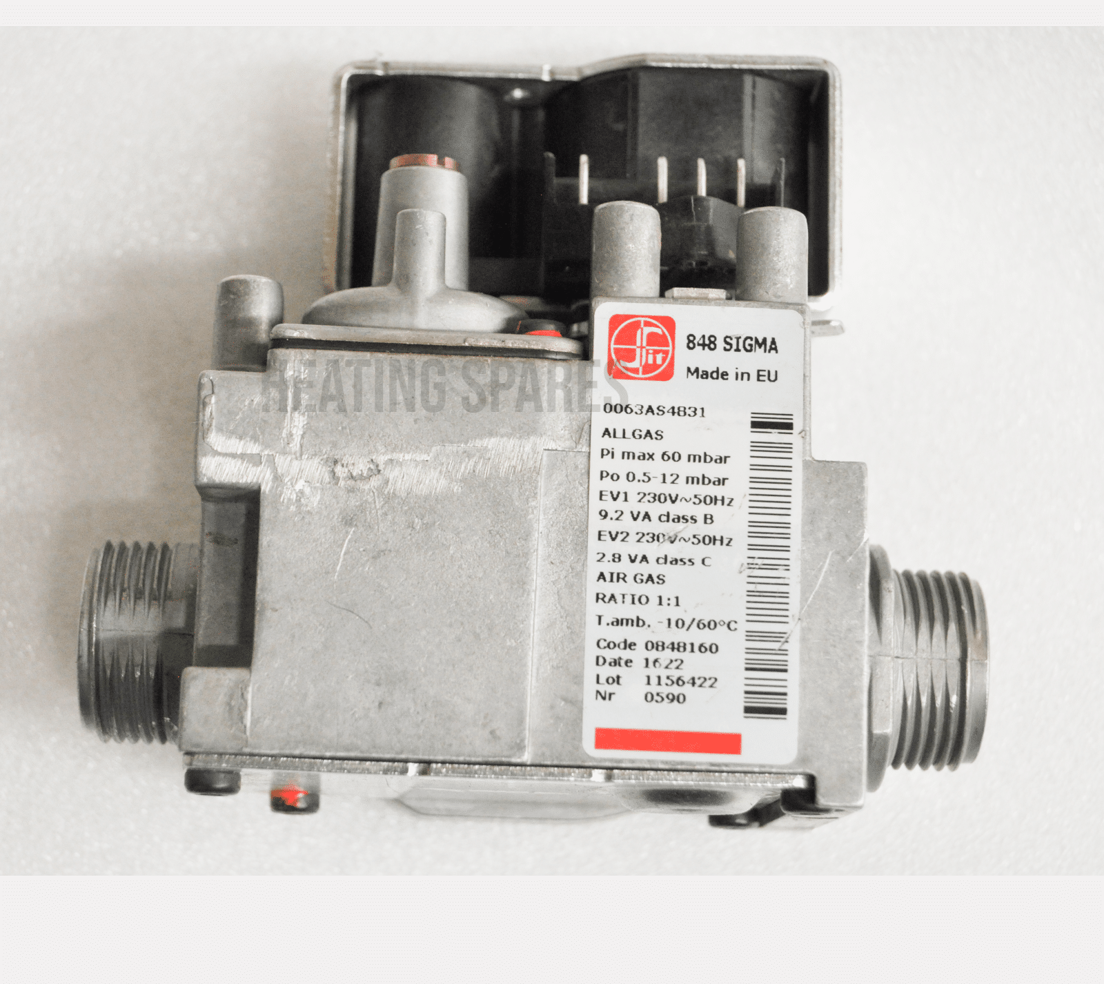 Vokera 20039202 Gas Valve Rep 10028538