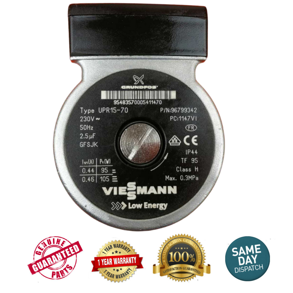 Boiler Pump 7828744 for Viessmann 