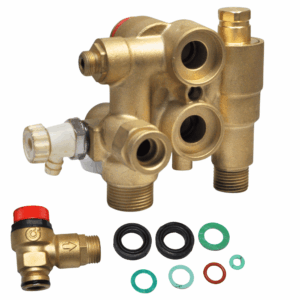 Refurbished Baxi 5114710 Hydraulic Inlet Assembly Hydroblock for Combi Boilers