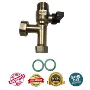 DHW Isolation Return Tap 248226 for Baxi
