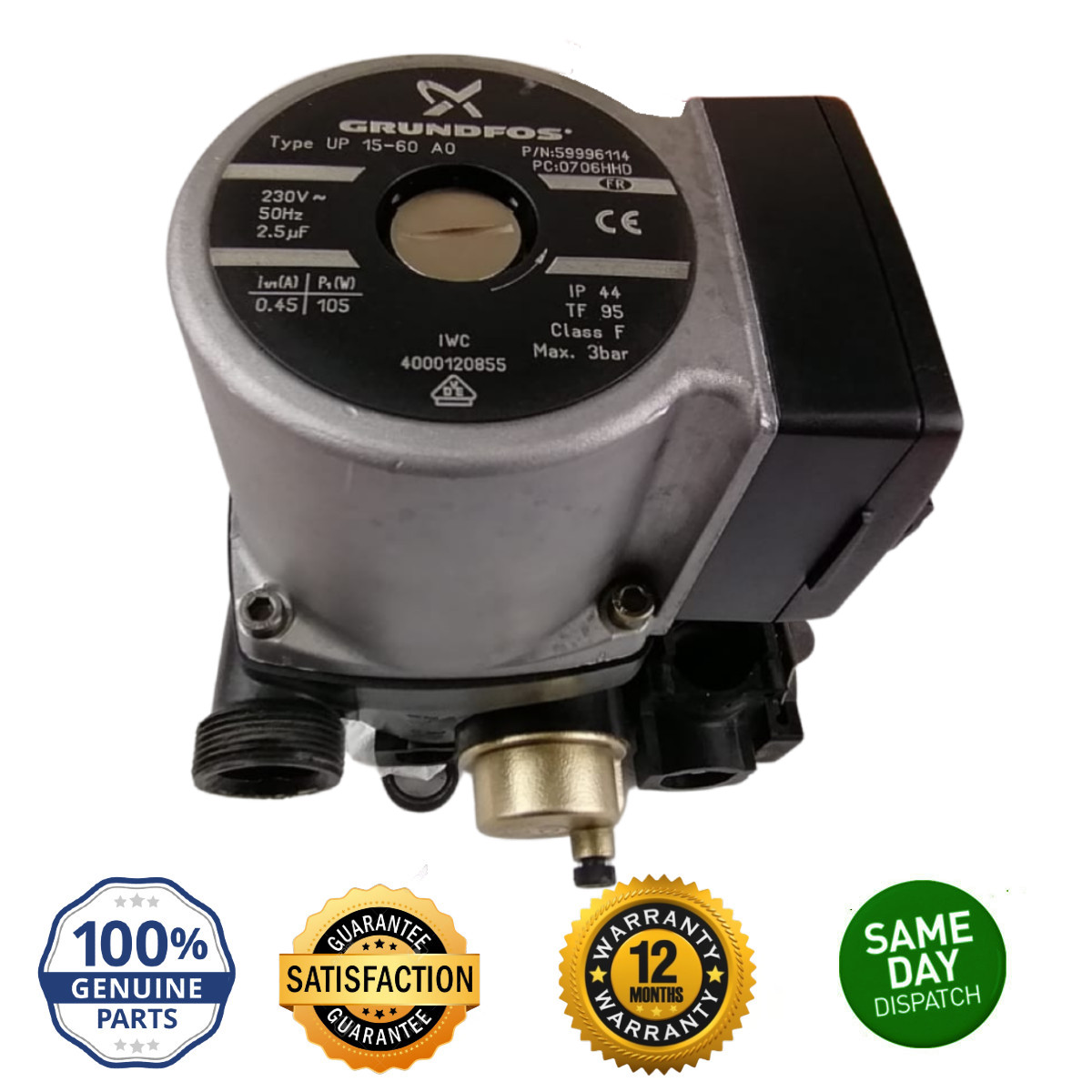 Boiler Pump 2000801830 for Glowworm 