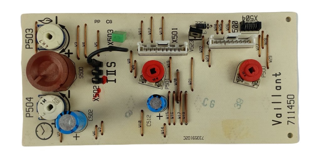 Vaillant thermocopact PCB display VU VUW 182 242 282 E 130390