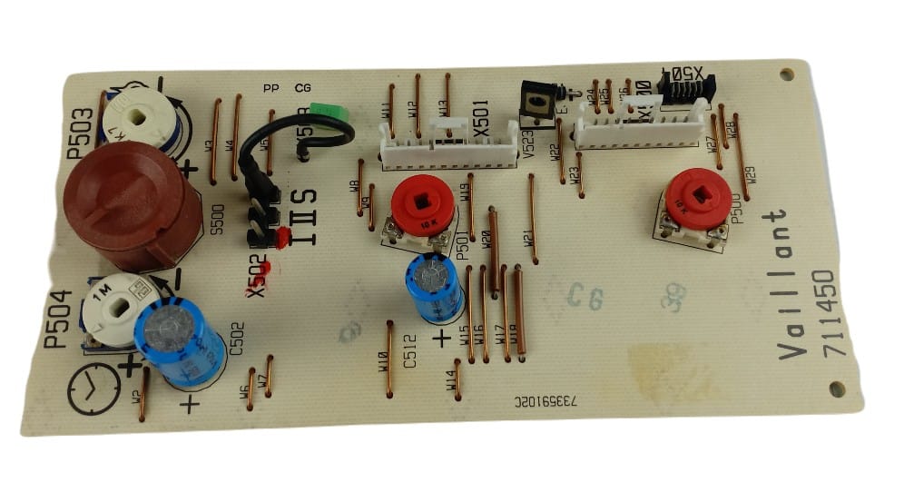 Vaillant thermocopact PCB display VU VUW 182 242 282 E 130390