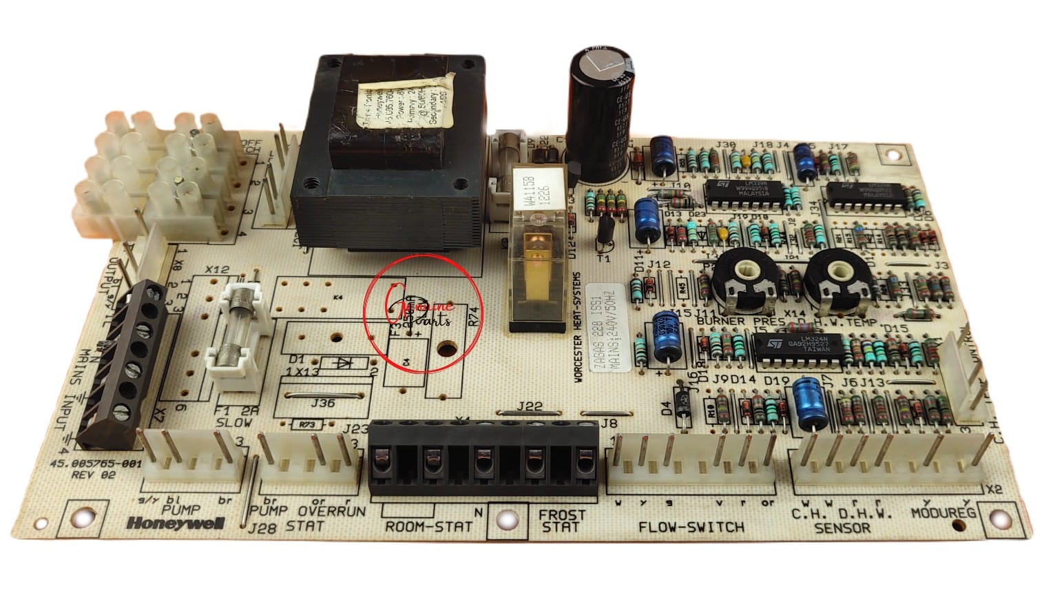 worcester 230 rsf 240 rsf electronic 240 bf 240 of boiler main pcb 87161463040