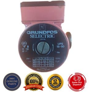 Grundfos Selectric UPS 15-50 Central Heating Pump 240V