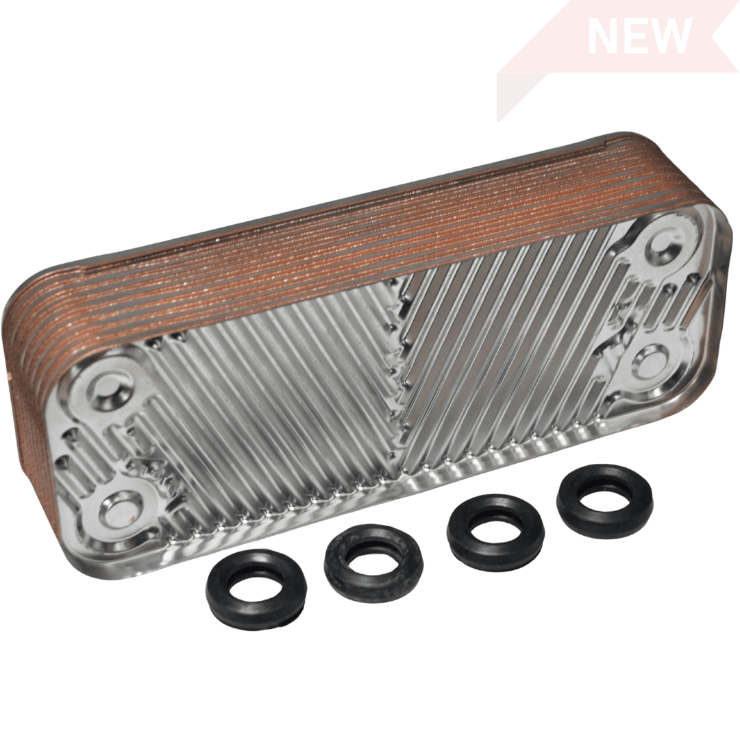 Ariston 65104333 Sanitary Heat Exchanger – Fits Clas HE, Clas HE Evo & E Combi