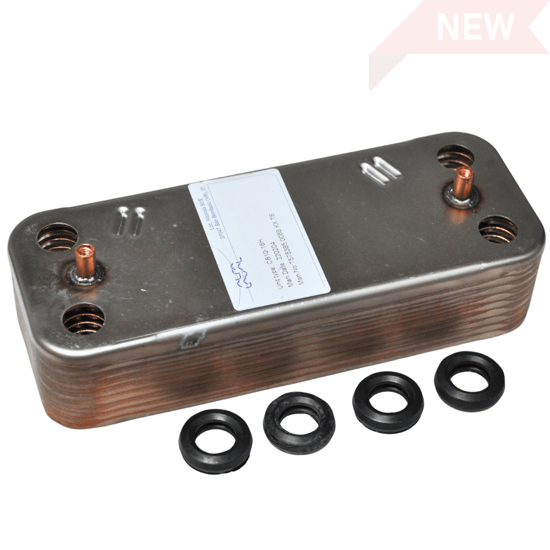 Ariston 65104333 Sanitary Heat Exchanger – Fits Clas HE, Clas HE Evo & E Combi
