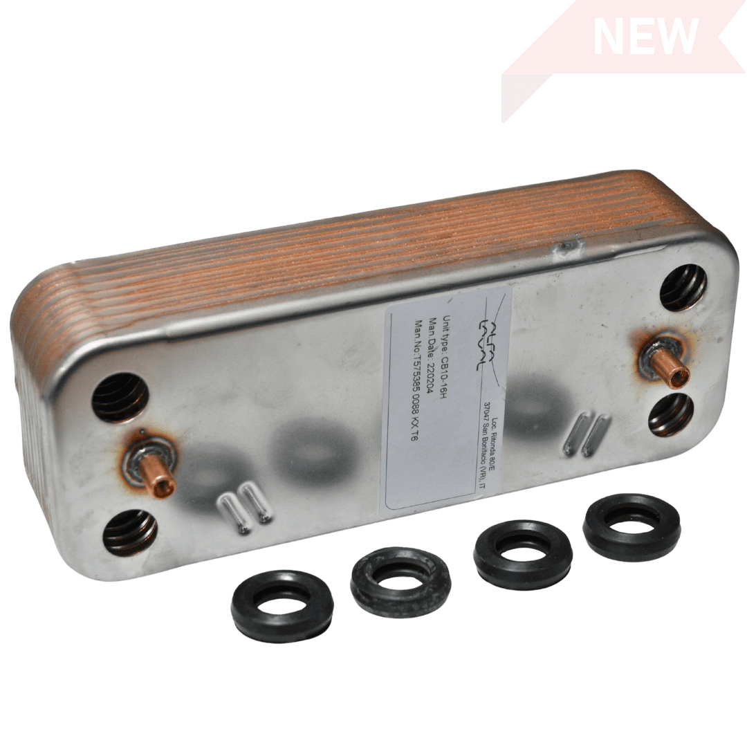 Ariston 65104333 Sanitary Heat Exchanger – Fits Clas HE, Clas HE Evo & E Combi