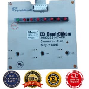 Glowworm 24C 30C Interface Board Boiler PCB 0020061647