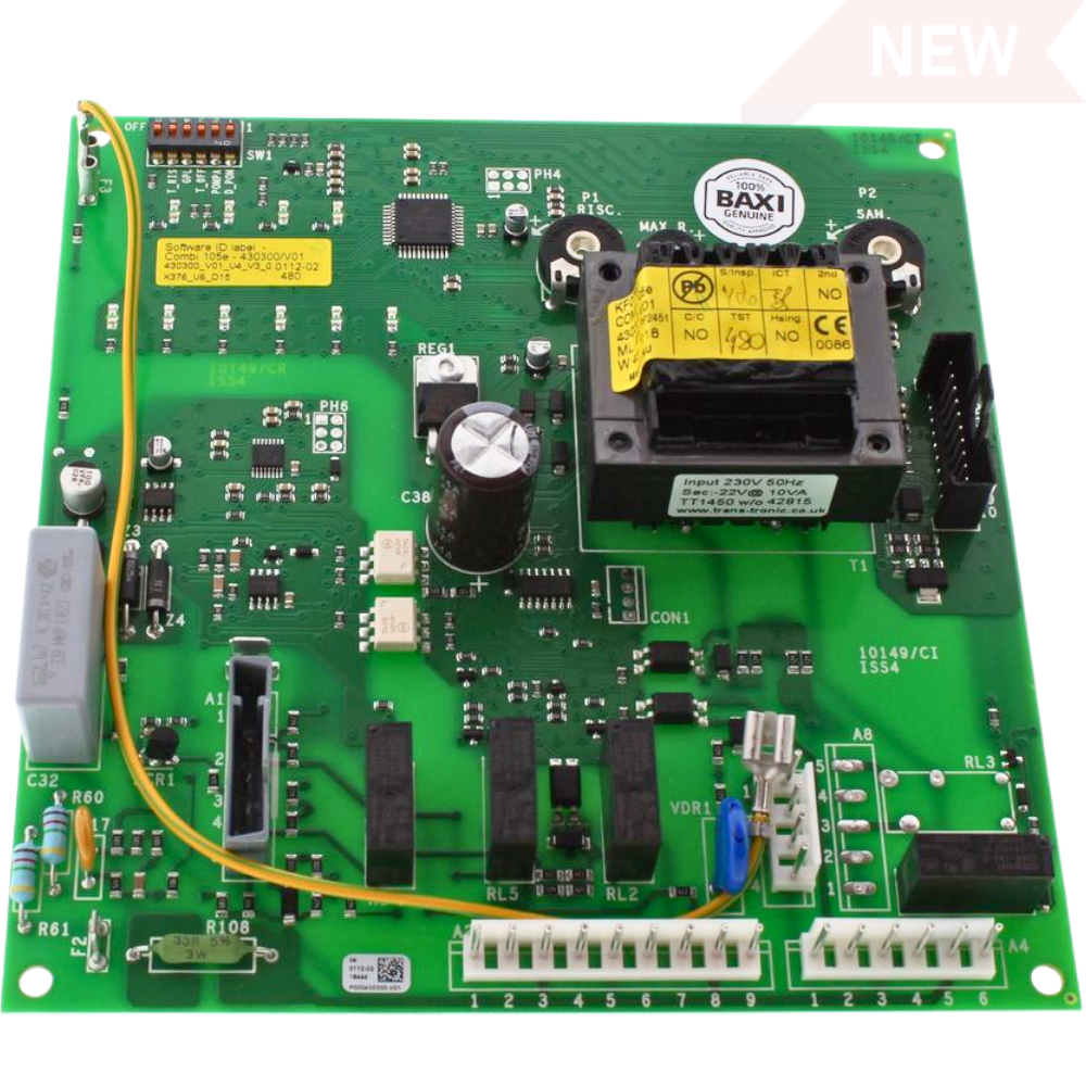 Baxi 5112380 Printed Circuit Board (PCB)