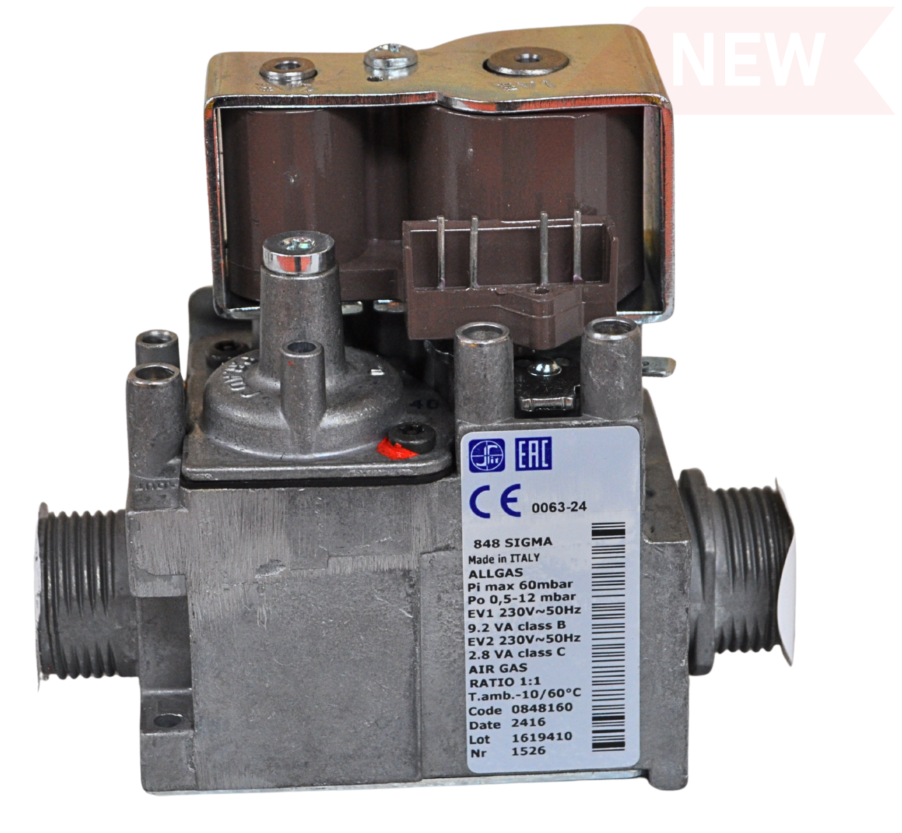 Worcester 87161165150 Gas Valve SIT 848 for Greenstar CDI and Classic Boilers