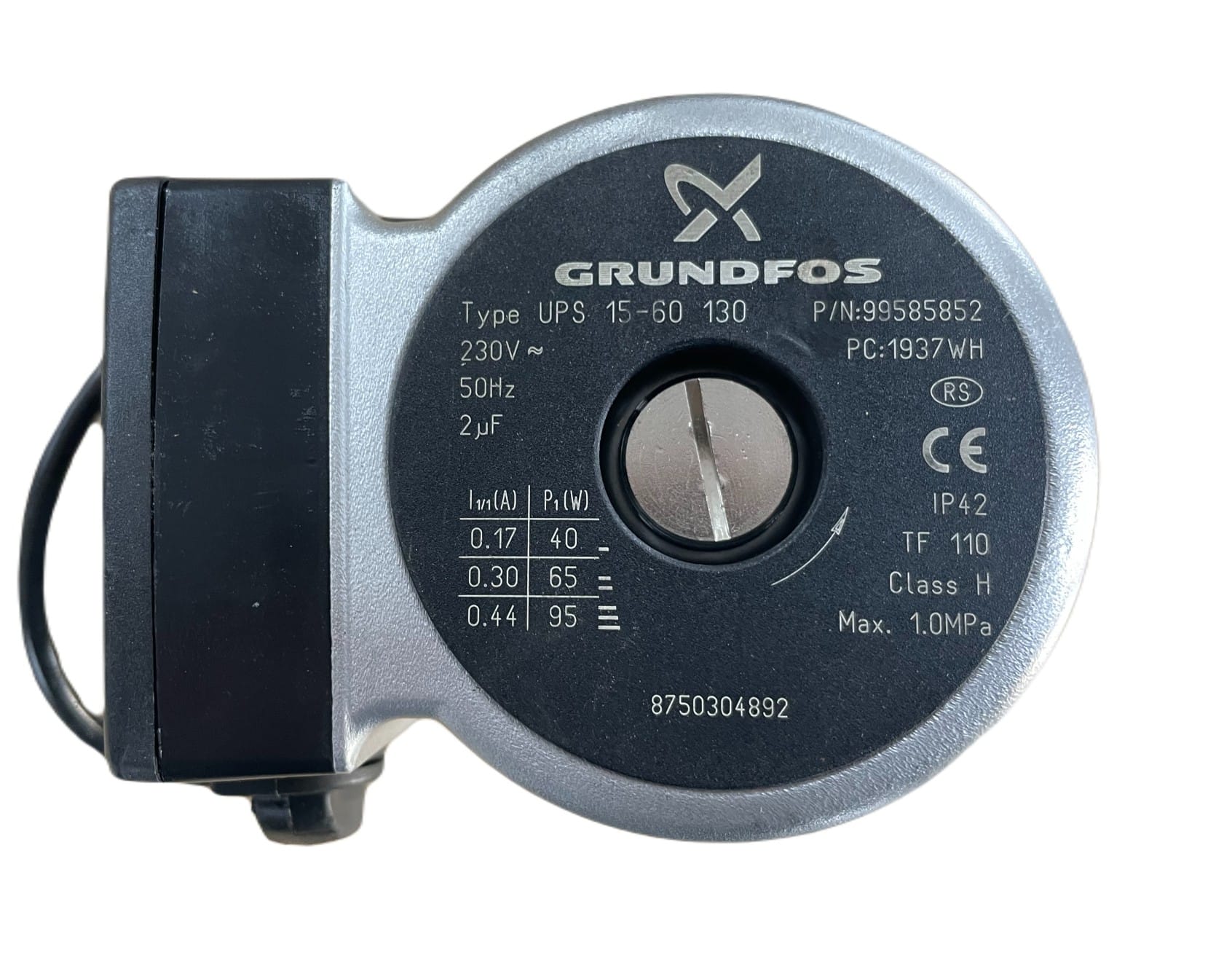 Pump Grundfos Ups 15-60 130 99585852 230V Genuine