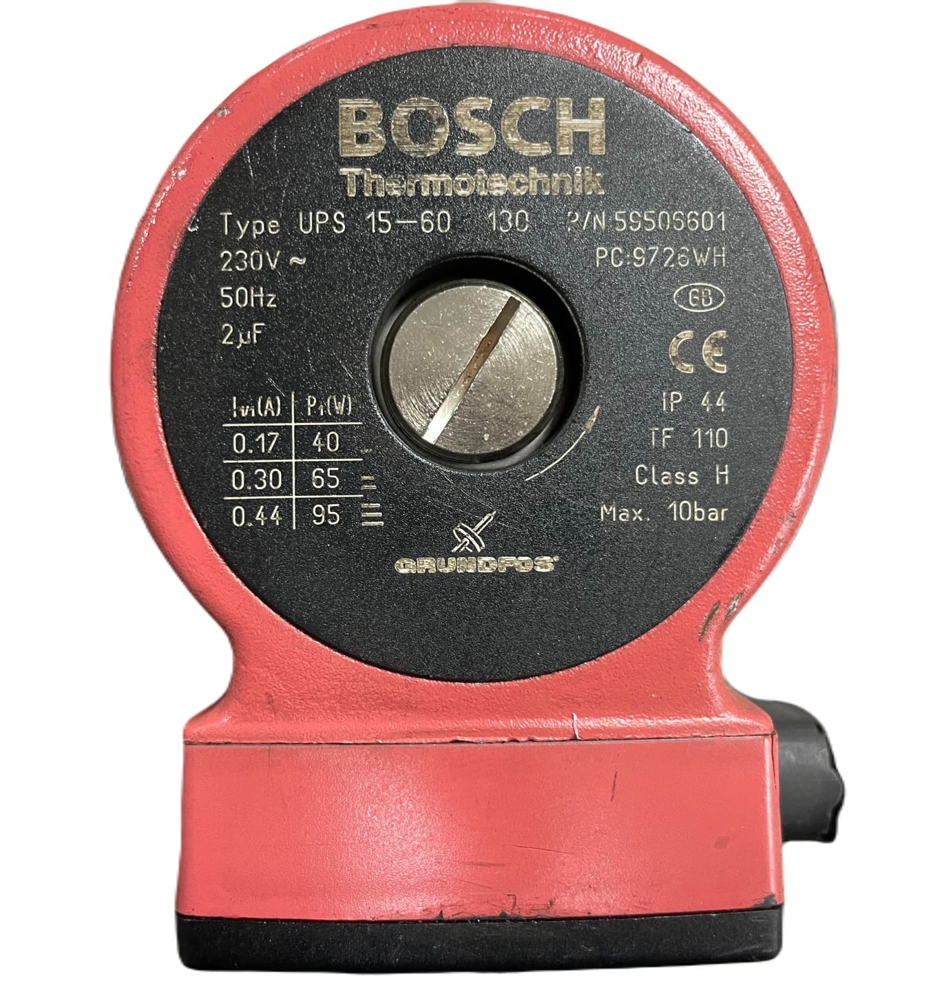 Pump Bosch Thermotechnik Boiler Ups 15-60 130 59506601 Genuine