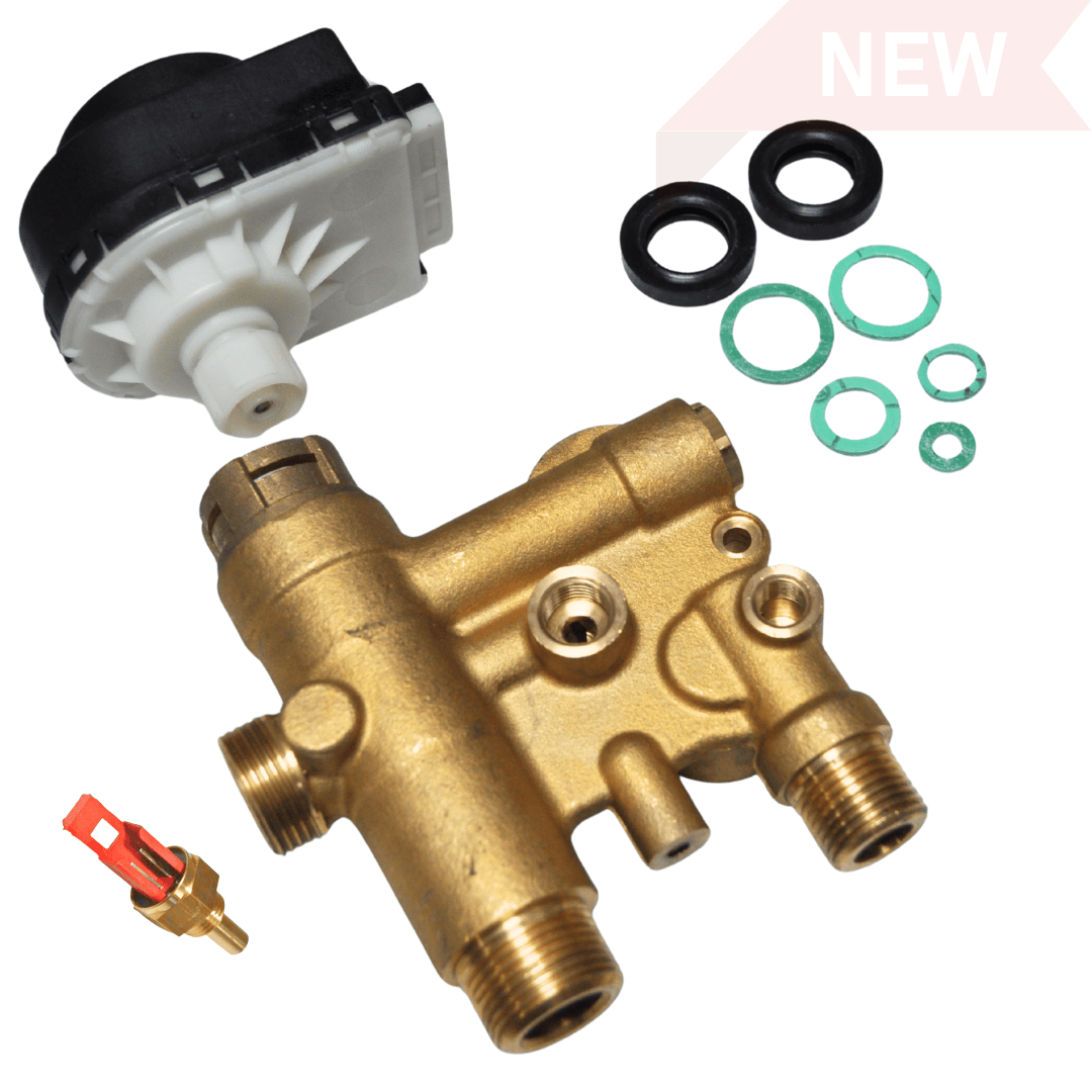 Image of Baxi 3-Way Valve Assembly Without Bypass Kit