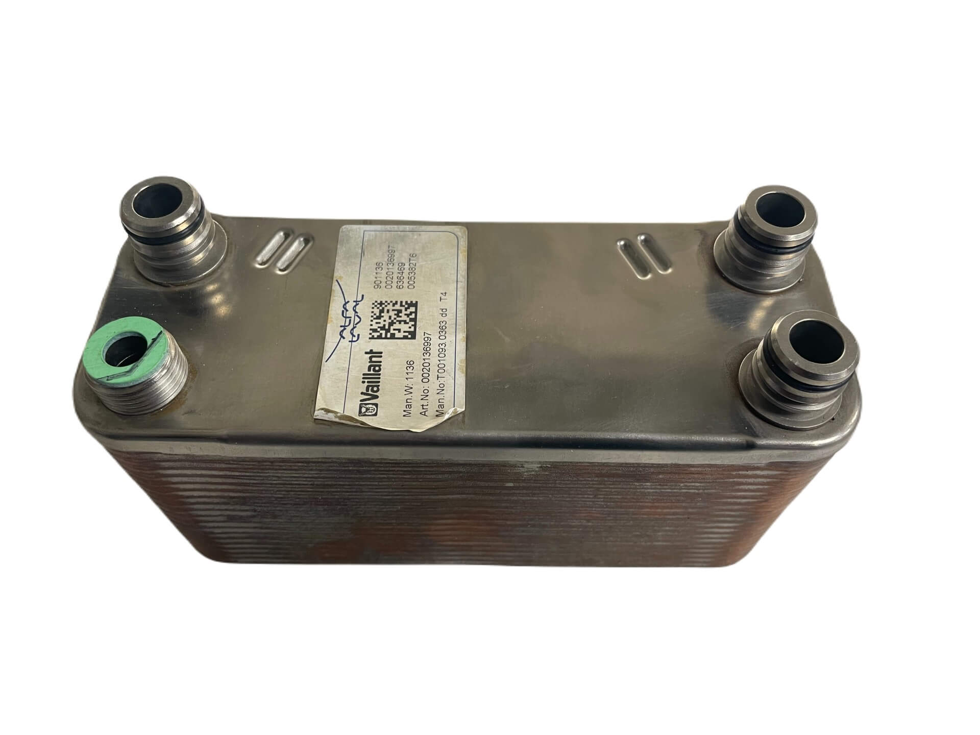 Vaillant Plate heat exchanger 065132 38 Plate Ecotec Exclusive 832 838 VUW