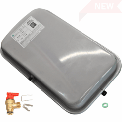 aillant 181051 expansion vessel 10L with PRV 178985, complete with 12 months warranty. Replacement part for Vaillant Ecomax, Ecotec Plus, Ecotec Pro, Exclusive & Home boilers