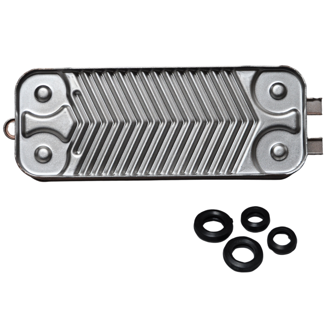 Worcester 87186446250 Plate Heat Exchanger – Close-up