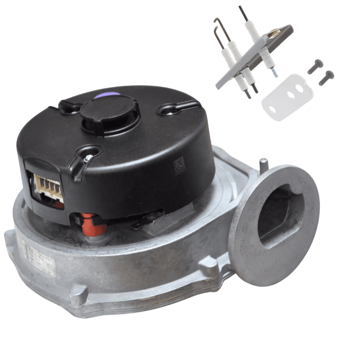 Worcester 8716118443 Fan Assembly with 8716121817 Electrode