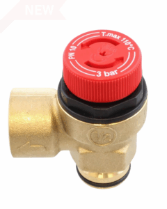 Baxi 248056 Safety Valve 3 Bar Female – Fits Baxi, Potterton & Main Boilers