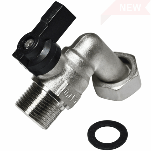 Baxi 248224 Flow Isolation Tap Baxi, Main, and Potterton boilers. Compatible with Duo-Tec, Platinum, and Eco Elite ranges.