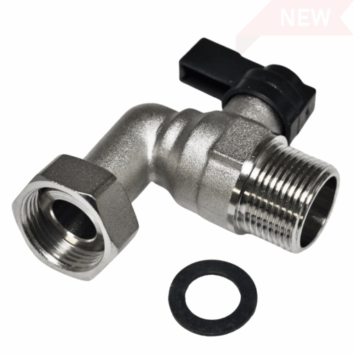 Baxi 248224 Flow Isolation Tap Baxi, Main, and Potterton boilers. Compatible with Duo-Tec, Platinum, and Eco Elite ranges.