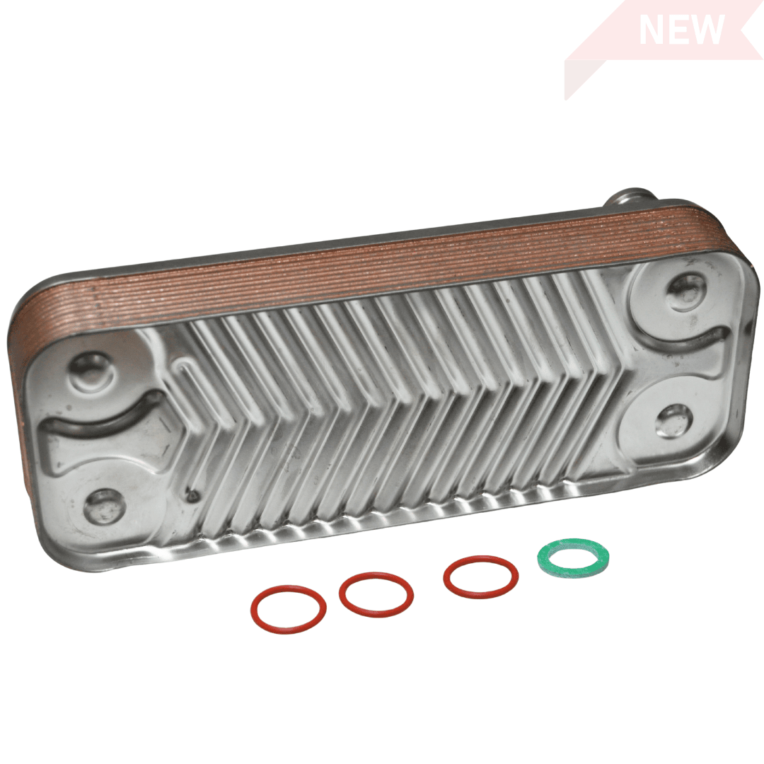 Vaillant Plate Heat Exchanger 065131 12 Plate Ecomax Turbomax DHW - Image 3