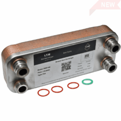 Vaillant 065131 DHW Heat Exchanger (12 Plates) – Replacement for Turbomax & Ecomax Boilers