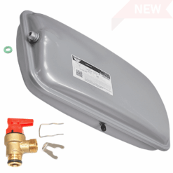 Vaillant 181051 Expansion Vessel 10L with PRV 178985, designed for Ecomax, Ecotec Plus, Ecotec Pro, Exclusive and Home boilers.