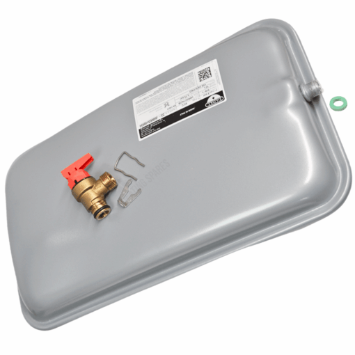 Vaillant 181051 Expansion Vessel 10L with PRV 178985, designed for Ecomax, Ecotec Plus, Ecotec Pro, Exclusive and Home boilers.