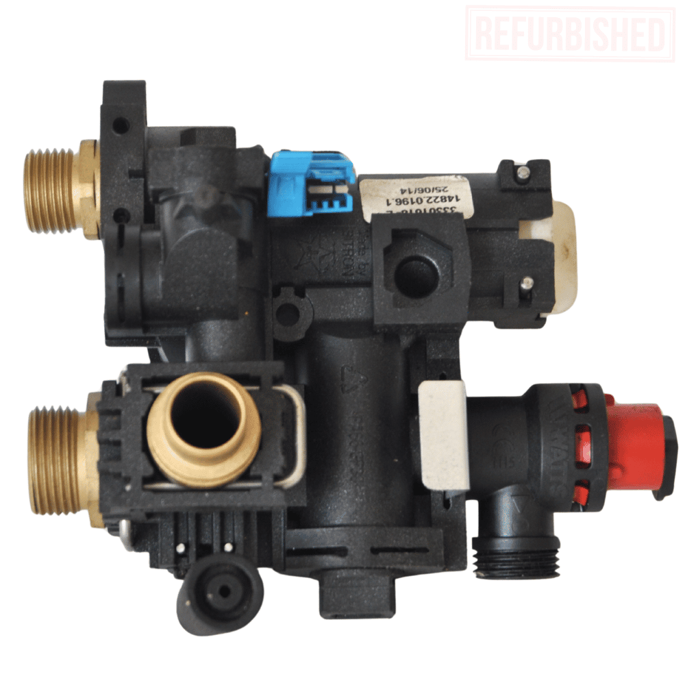 iasi BI1441500 return group kit is a refurbished boiler hydraulic assembly for selected Biasi Advance, Advance Plus and Inovia combi boilers.