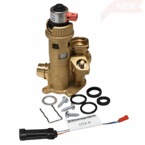 Vaillant 0020132682 & 0020132683 Brass Diverter Valve with Adapter