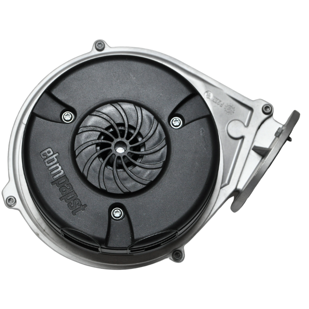 Ferroli 39828060 fan assembly for Optimax HE and HE Plus models