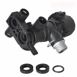 refurbished Vokera 20021496 3-way heating manifold and cartridge with 20017594 actuator