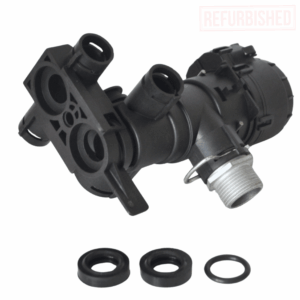 refurbished Vokera 20021496 3-way heating manifold and cartridge with 20017594 actuator