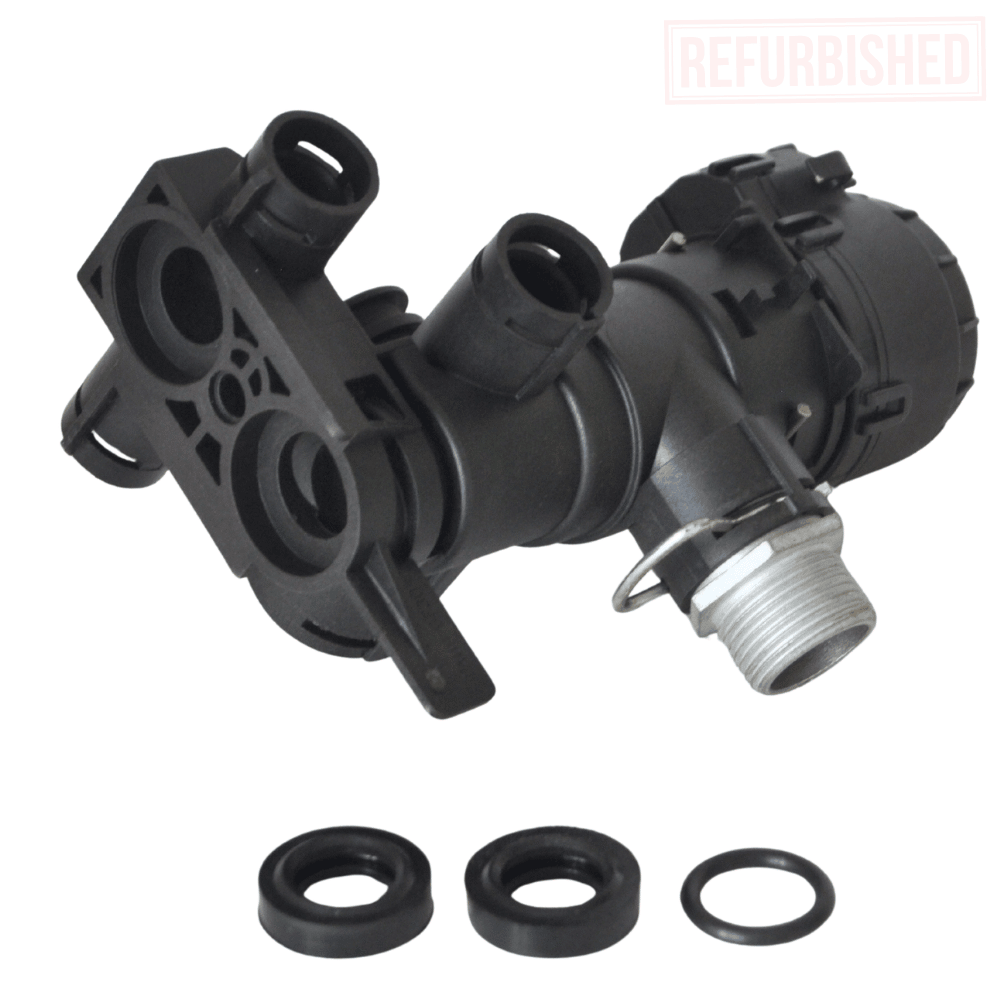 refurbished Vokera 20021496 3-way heating manifold and cartridge with 20017594 actuator